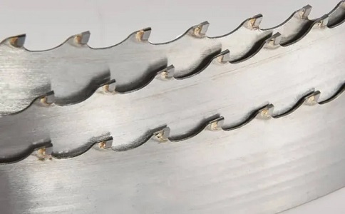 白山硬质合金带锯锯条前后摆动解决方案